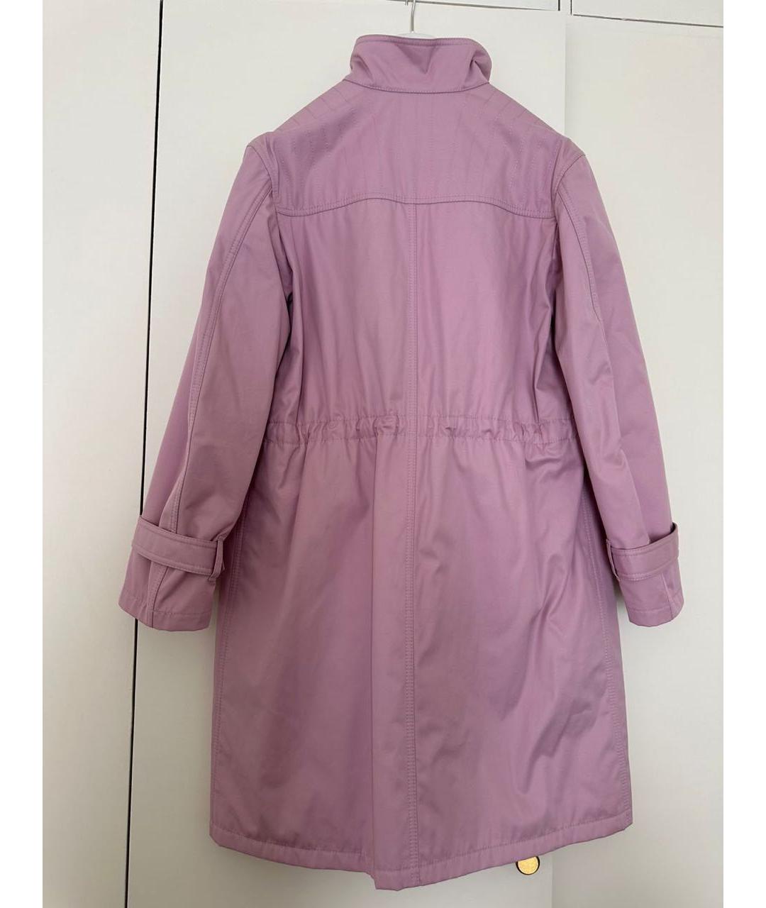 HERMES Розовый тренч/плащ, фото 3