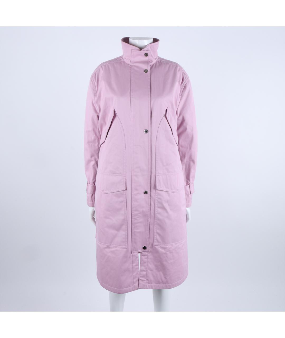 HERMES Розовый тренч/плащ, фото 5