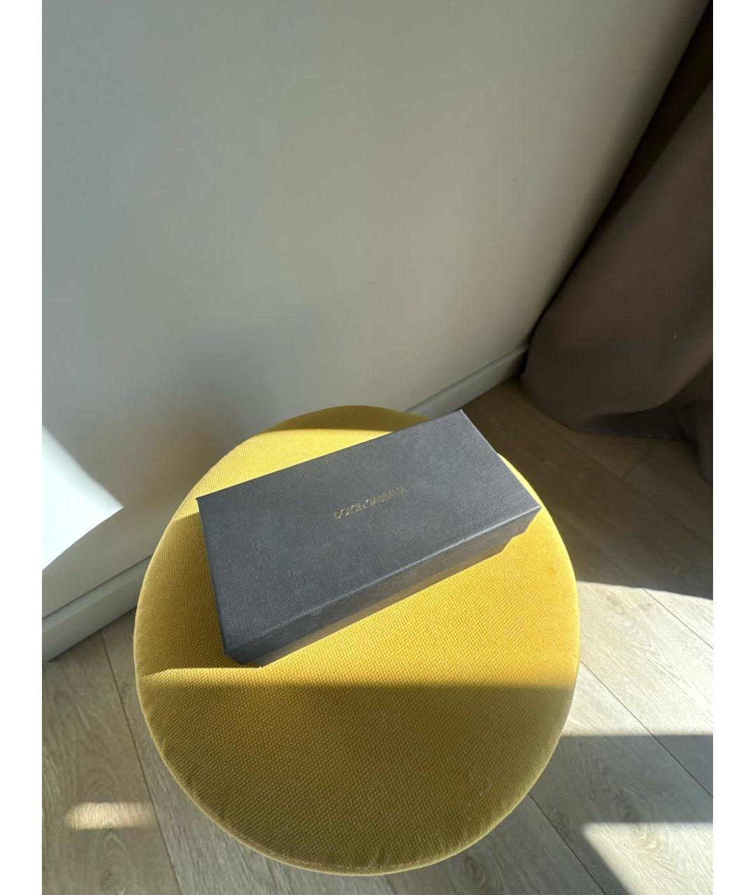 DOLCE&GABBANA Черные пластиковые солнцезащитные очки, фото 5