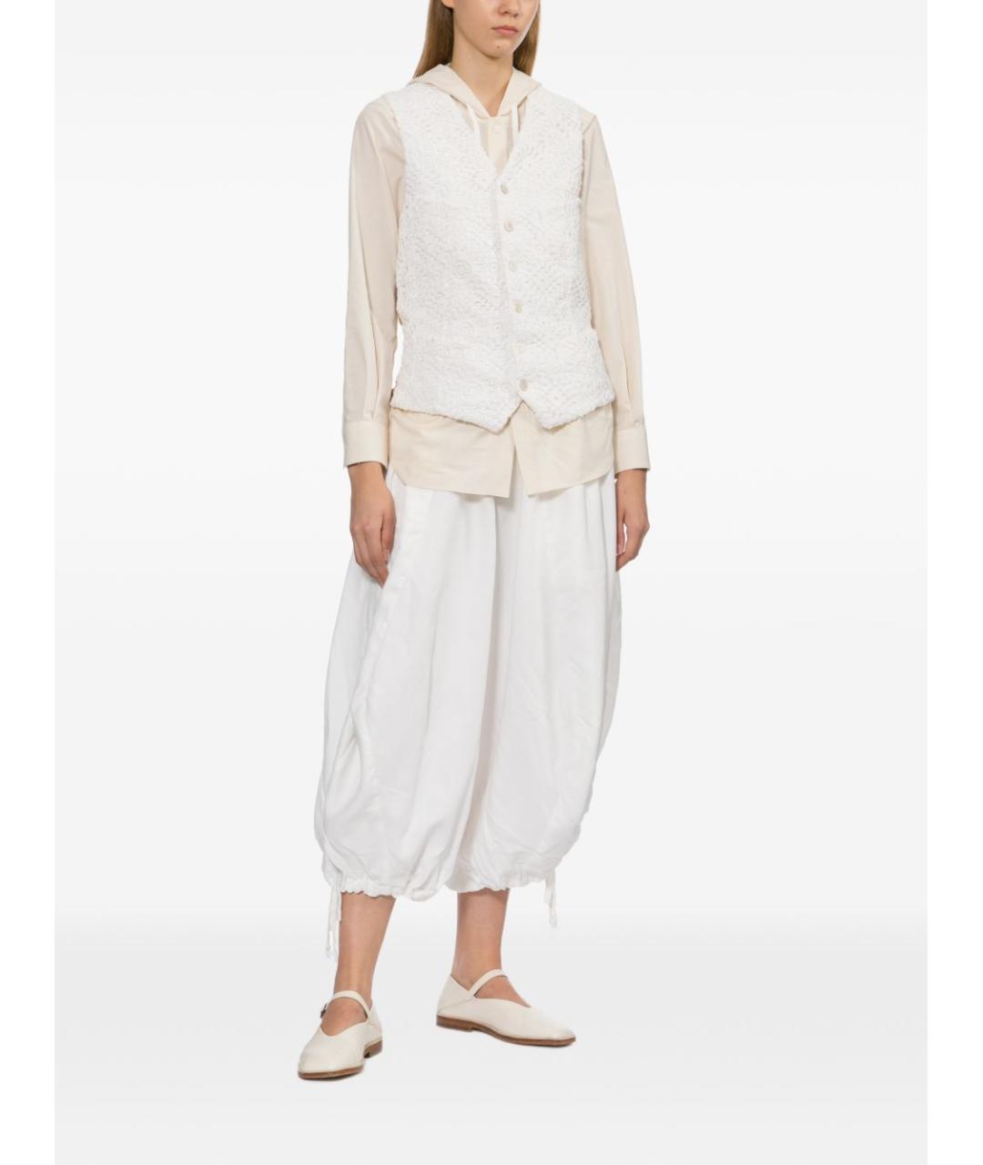 COMME DES GARÇONS Белая жилетка, фото 2