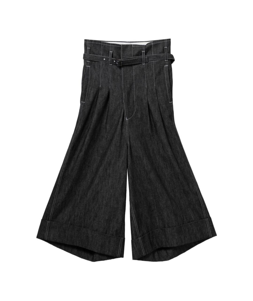 JUNYA WATANABE Черные хлопковые кюлоты, фото 1