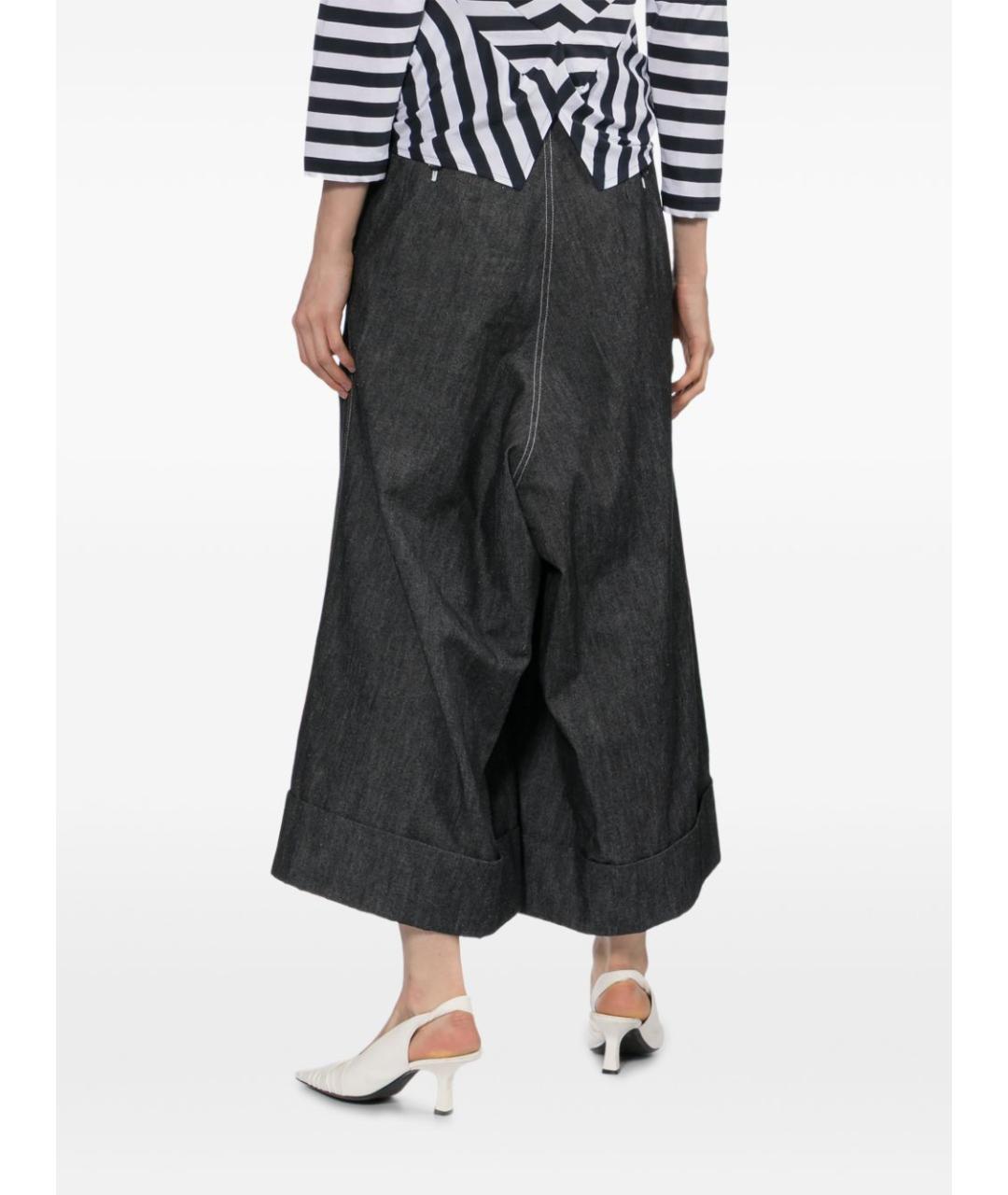 JUNYA WATANABE Черные хлопковые кюлоты, фото 5