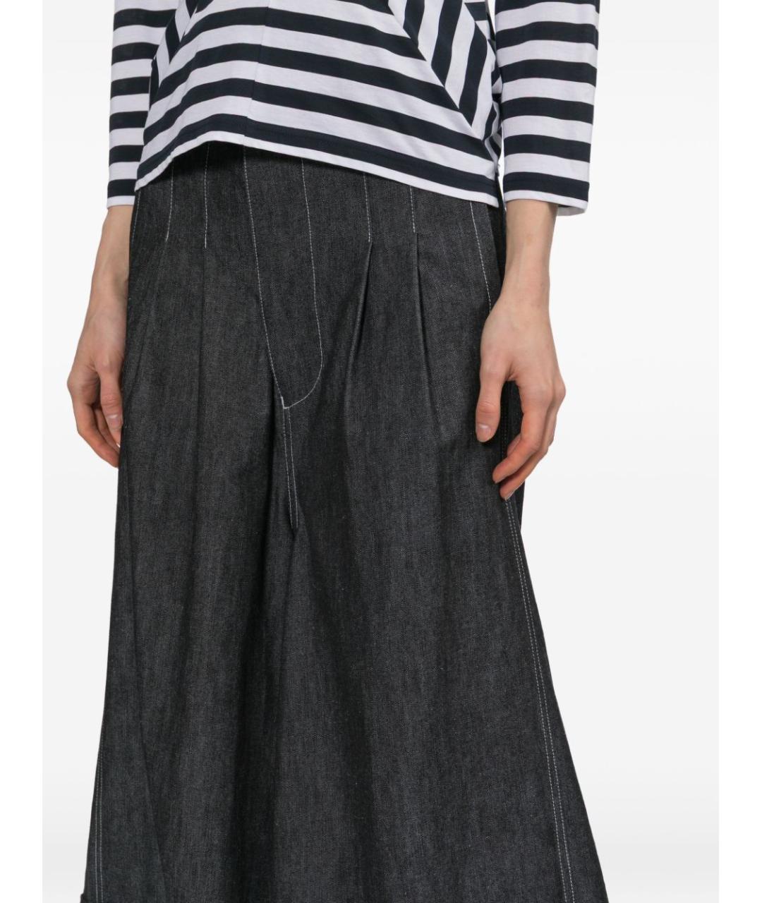 JUNYA WATANABE Черные хлопковые кюлоты, фото 3