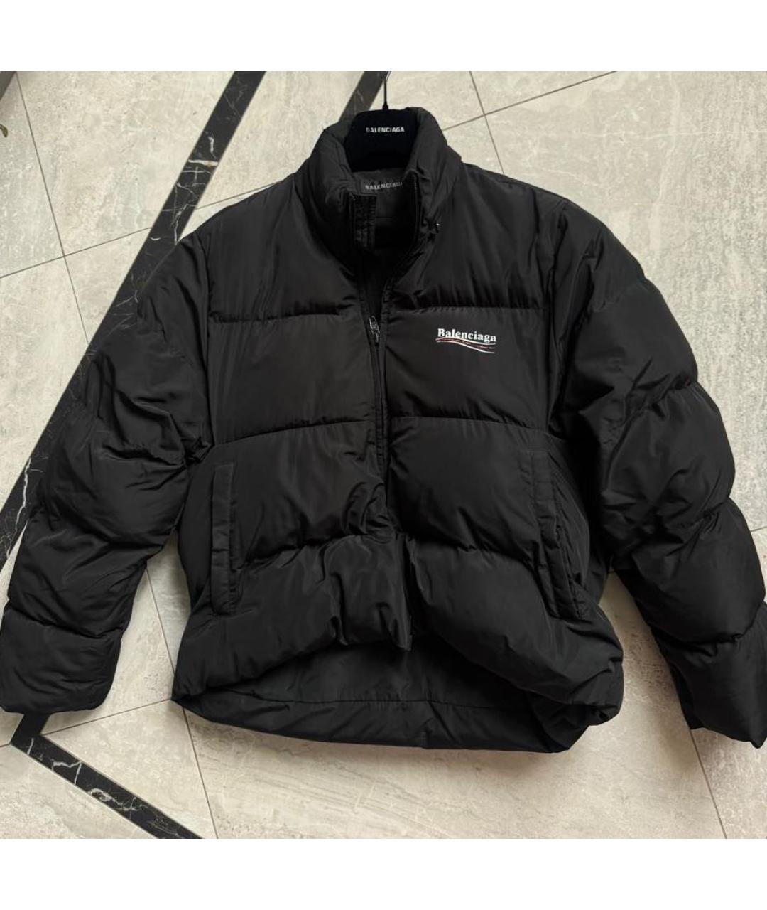 BALENCIAGA Черный пуховик, фото 5