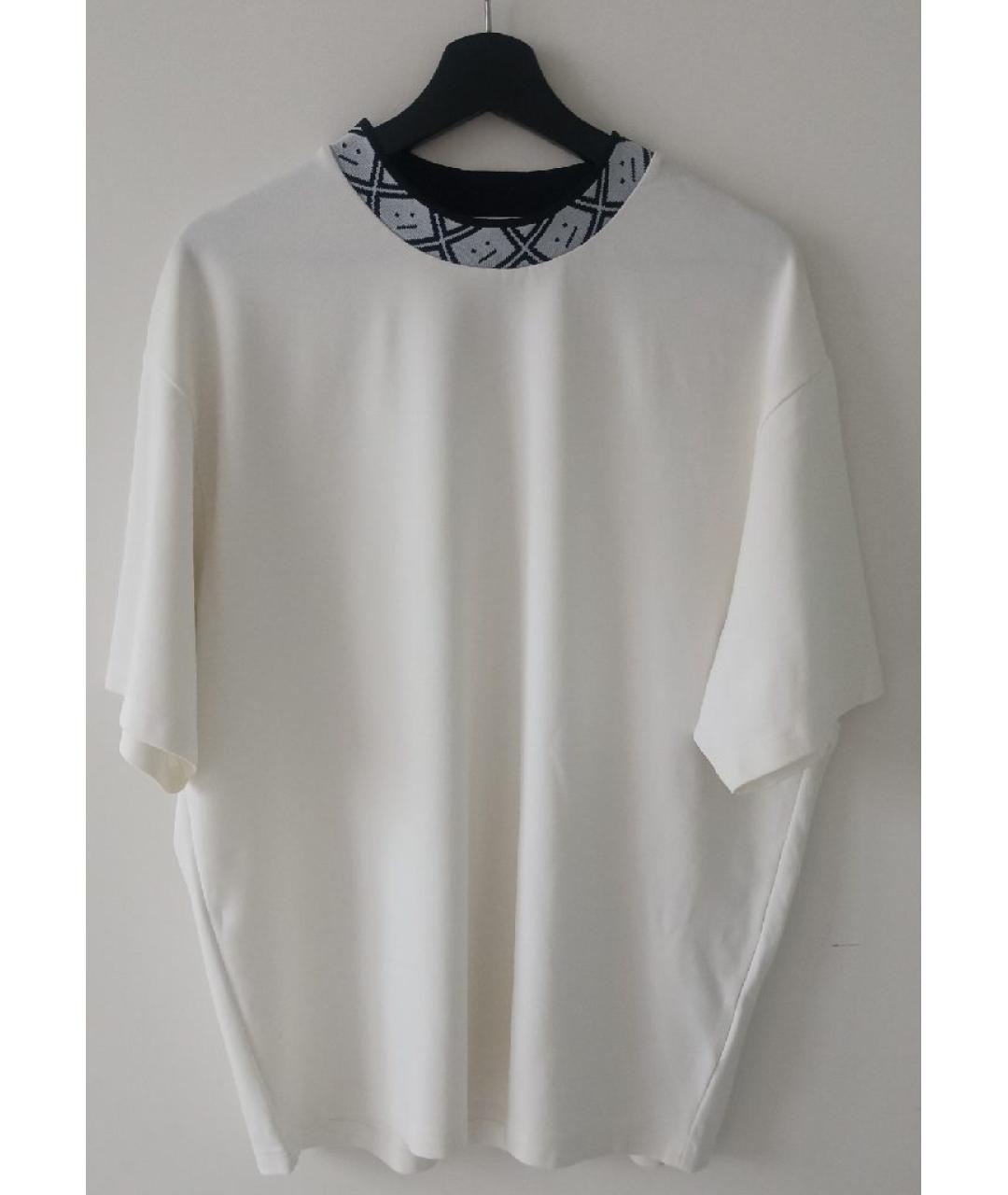 ACNE STUDIOS Белая вискозная футболка, фото 8