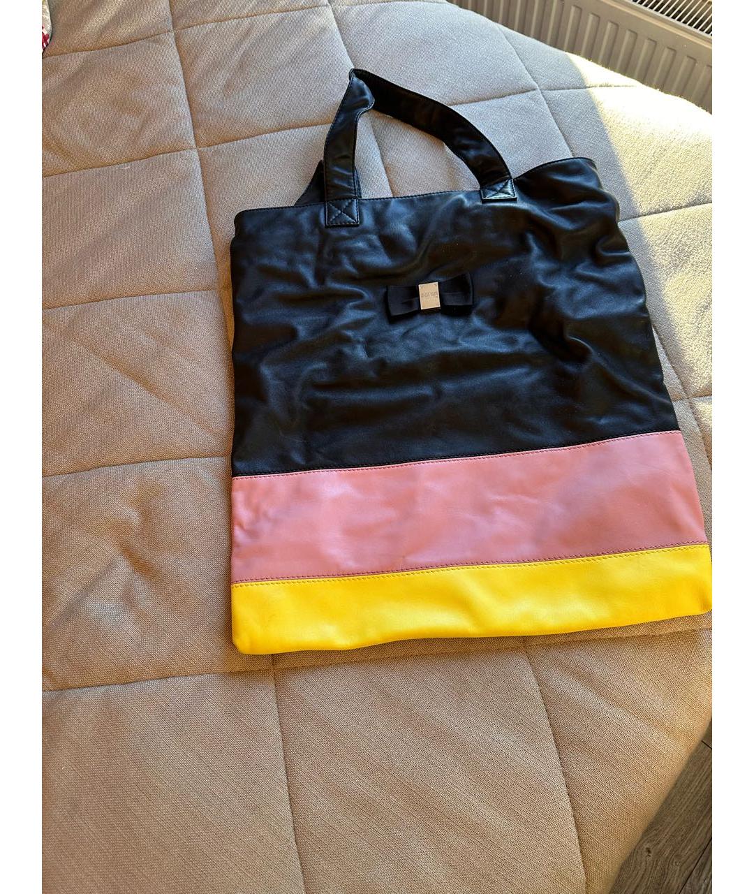 SONIA RYKIEL Мульти кожаная сумка тоут, фото 5