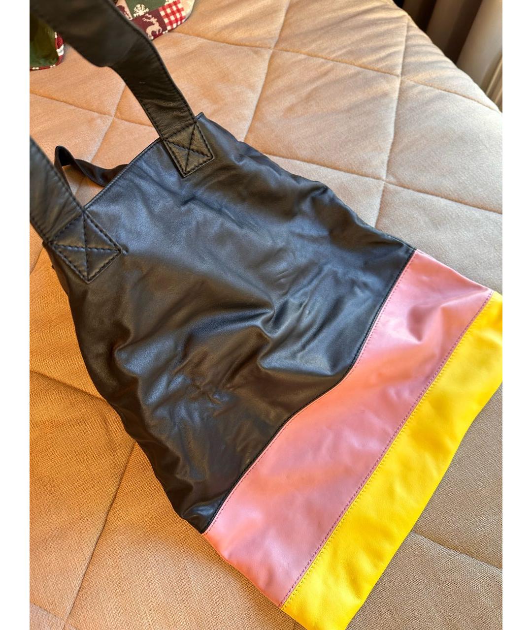 SONIA RYKIEL Мульти кожаная сумка тоут, фото 3