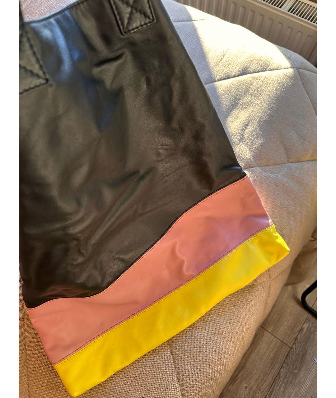 SONIA RYKIEL Мульти кожаная сумка тоут, фото 4