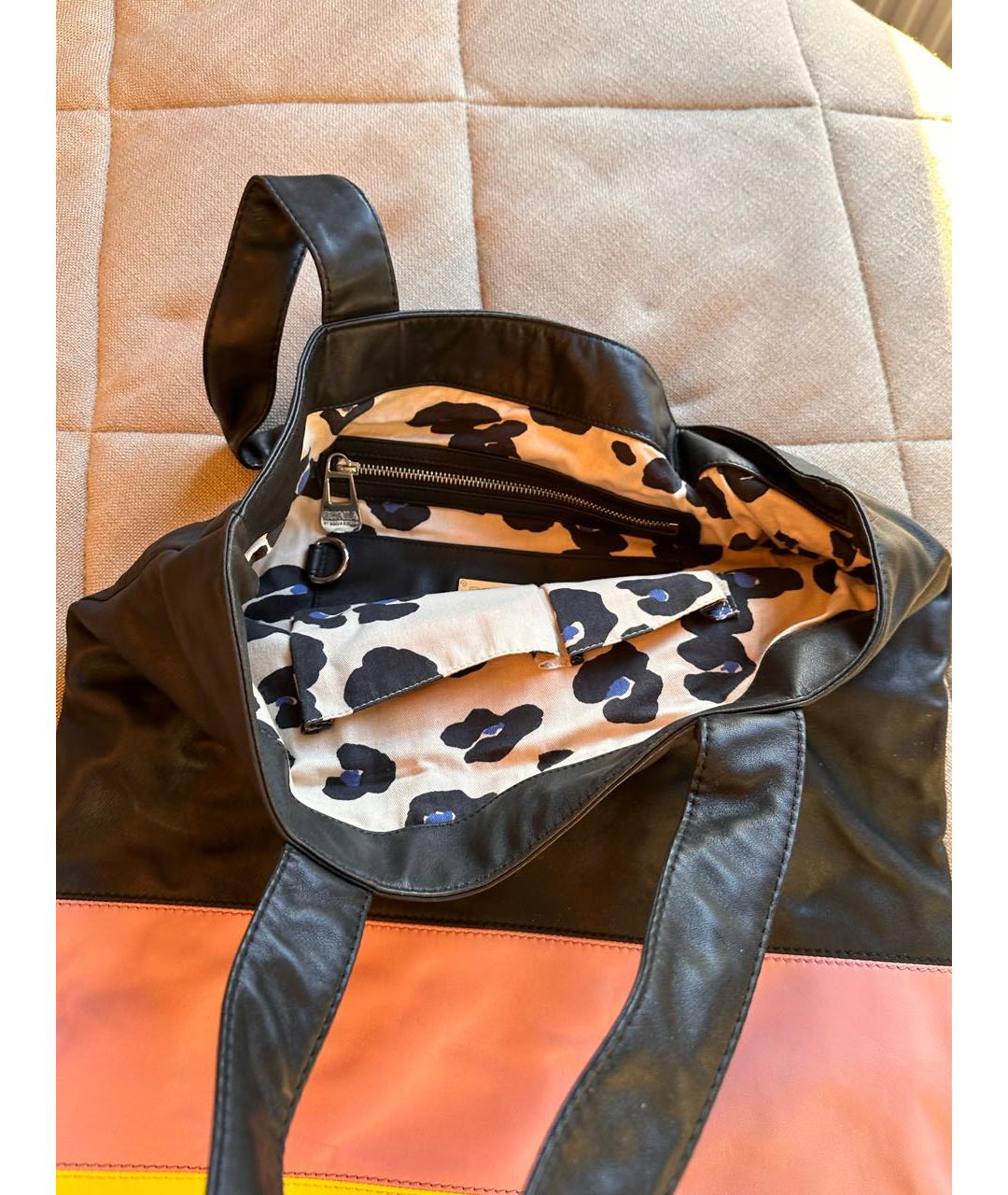 SONIA RYKIEL Мульти кожаная сумка тоут, фото 2