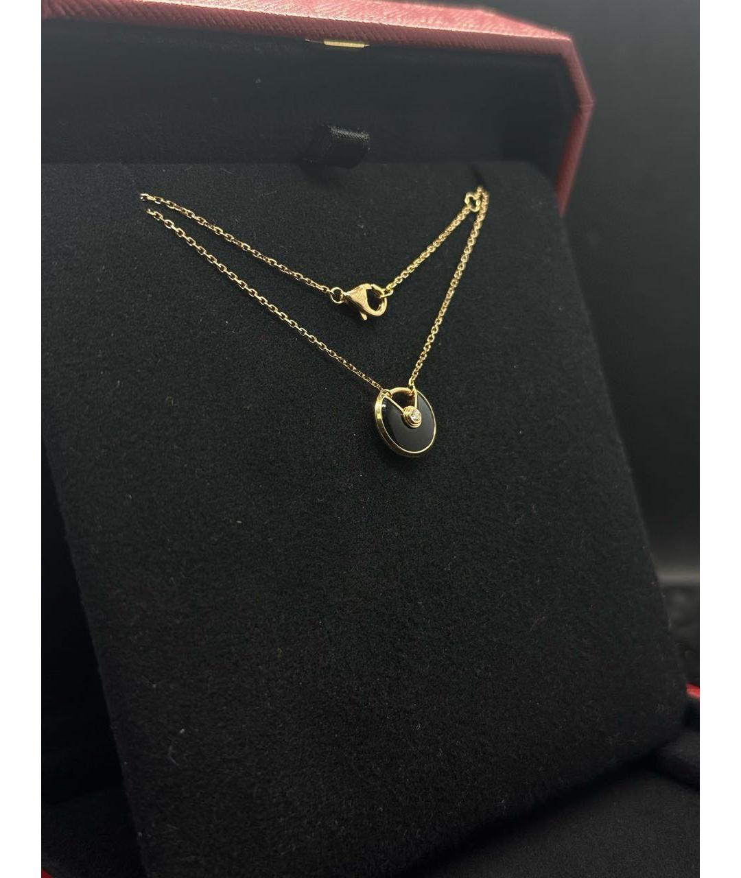 CARTIER Золотое колье из желтого золота, фото 2