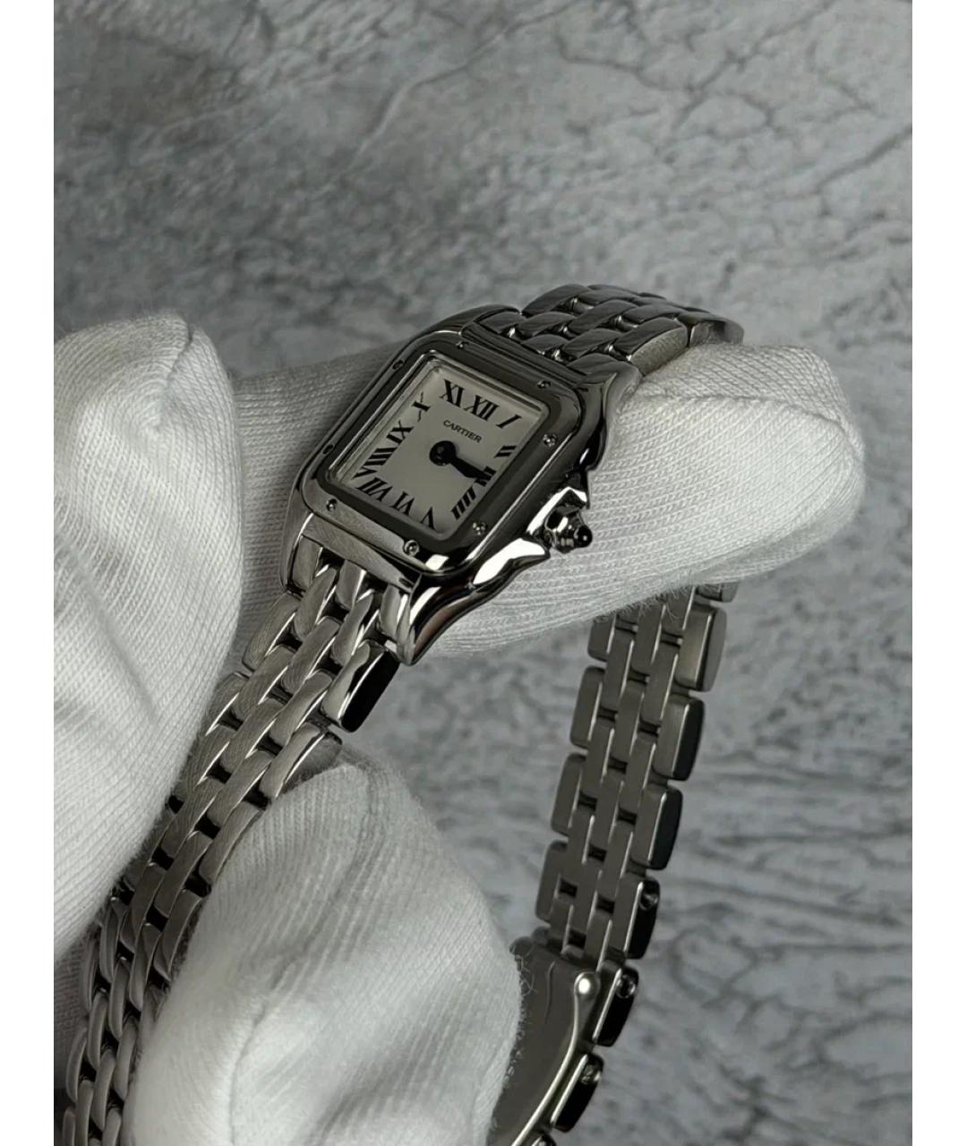 CARTIER Серебряные металлические часы, фото 3