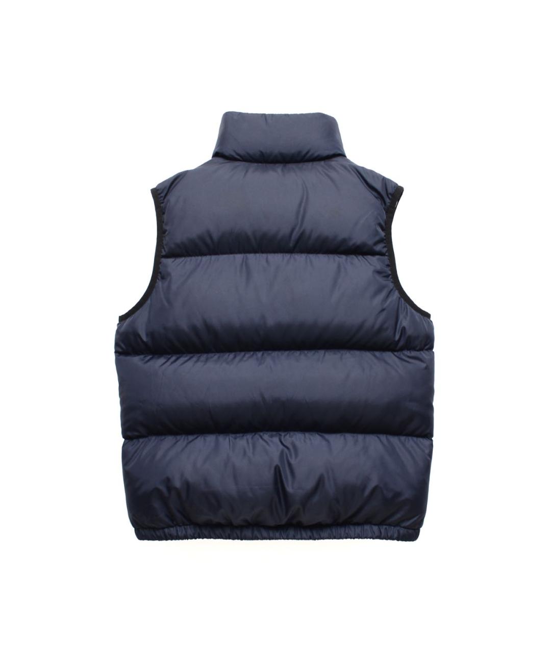 POLO RALPH LAUREN Темно-синий полиэстеровый жилет, фото 2