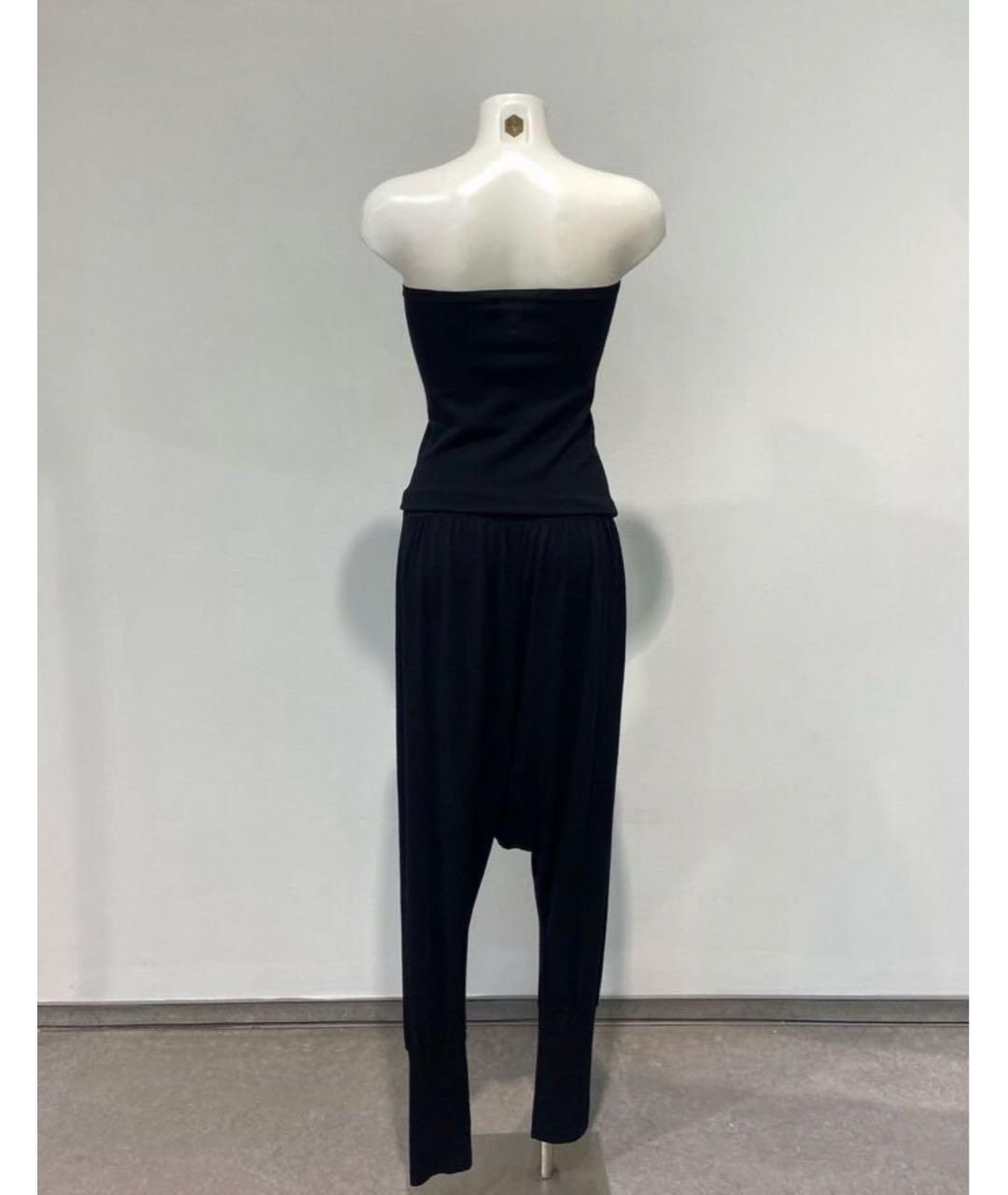 ANTONIO MARRAS Черный шерстяной комбинезон, фото 2