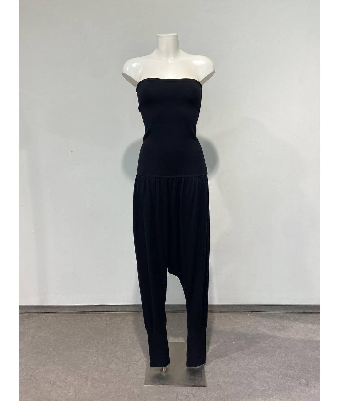 ANTONIO MARRAS Черный шерстяной комбинезон, фото 9