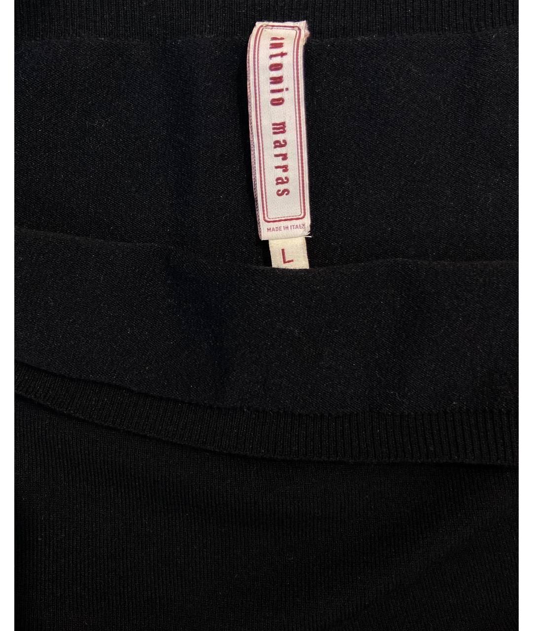 ANTONIO MARRAS Черный шерстяной комбинезон, фото 3