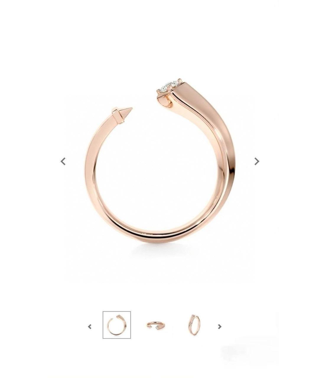 DE BEERS Золотое кольцо из розового золота, фото 3