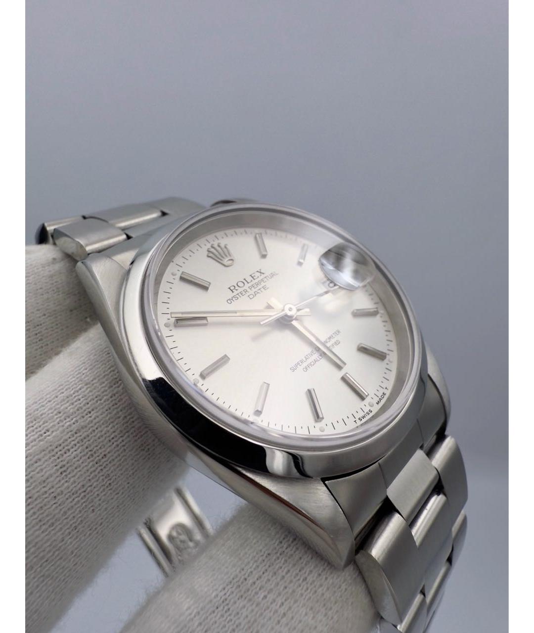 ROLEX Серебряные часы, фото 7