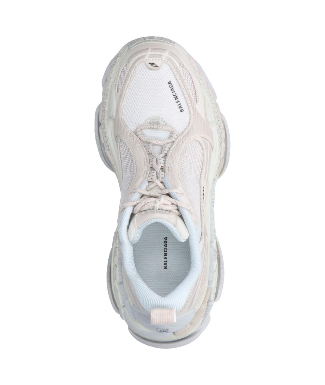 BALENCIAGA Белые текстильные кроссовки, фото 5