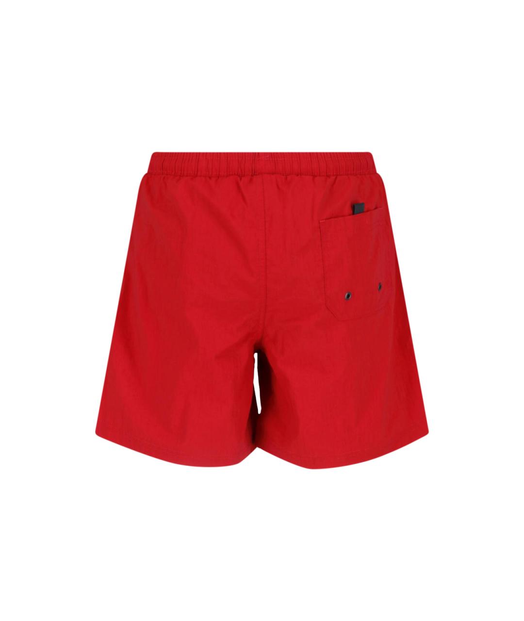 ASPESI Красные полиамидовые шорты, фото 2