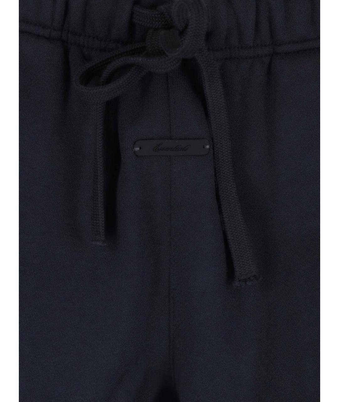 FEAR OF GOD ESSENTIALS Черные хлопковые шорты, фото 5