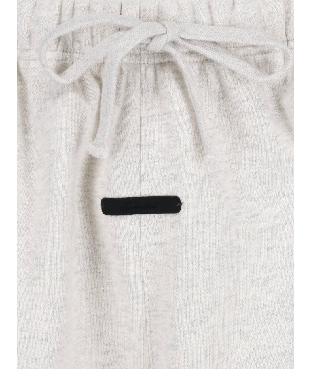 FEAR OF GOD ESSENTIALS Серые хлопковые шорты, фото 4
