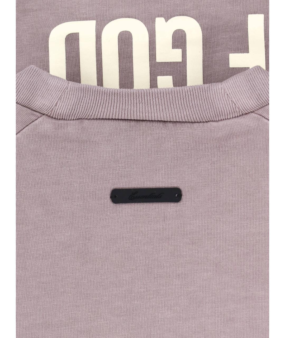 FEAR OF GOD ESSENTIALS Хлопковая футболка, фото 3