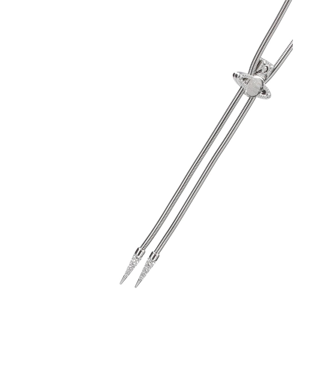 VIVIENNE WESTWOOD Серебряная металлическая цепочка, фото 2