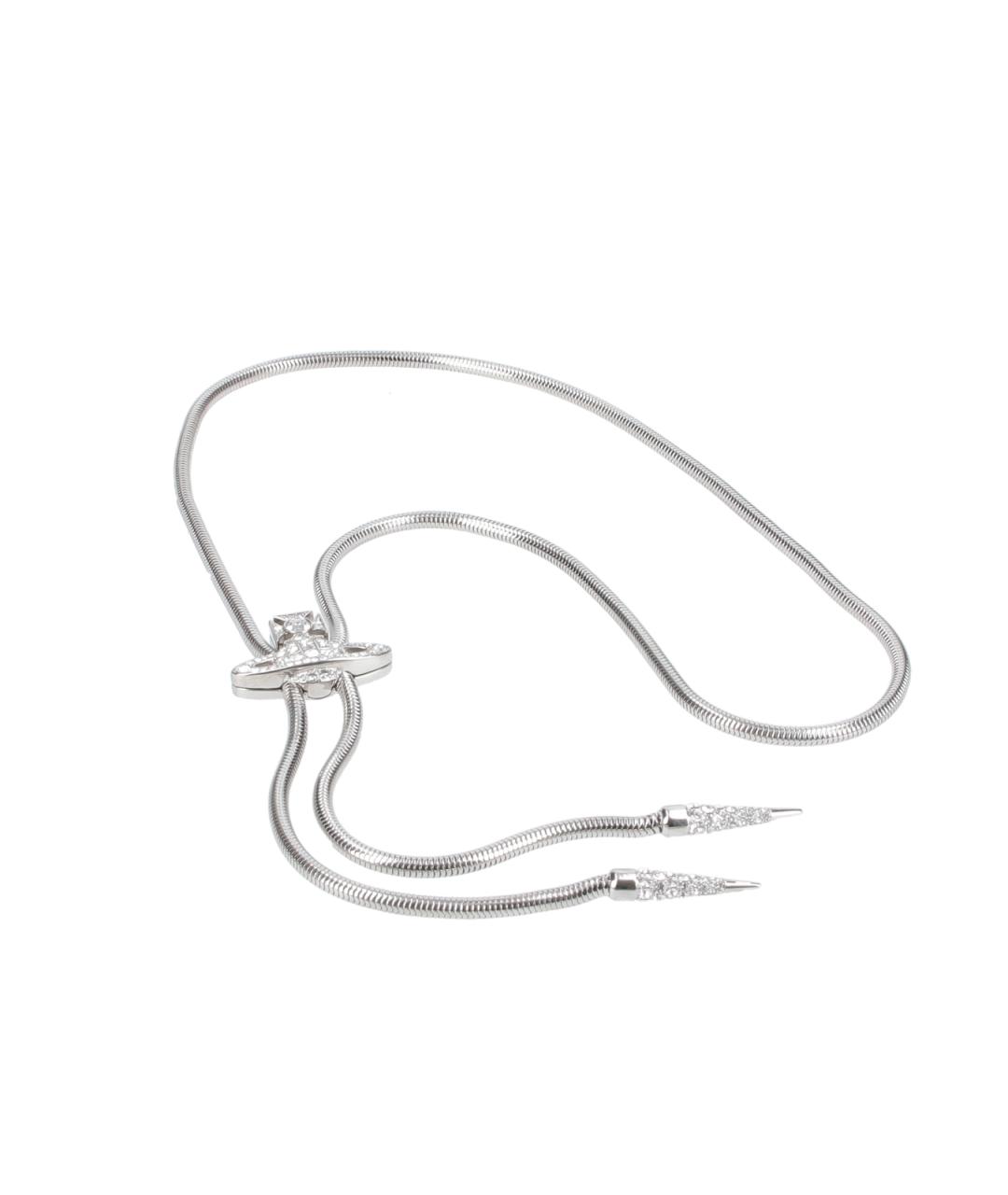 VIVIENNE WESTWOOD Серебряная металлическая цепочка, фото 3