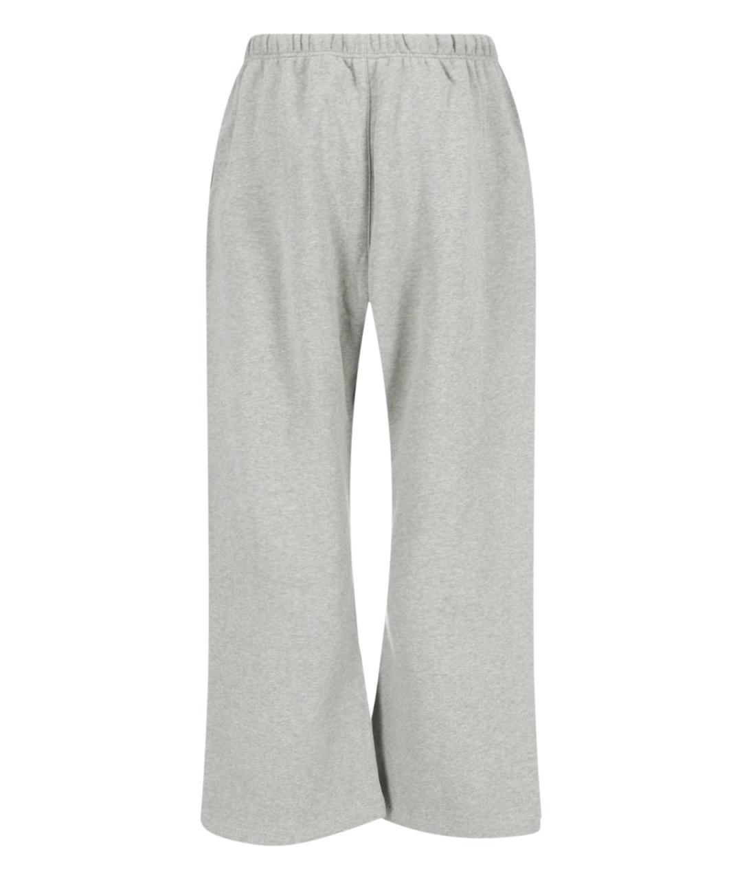 FEAR OF GOD ESSENTIALS Серые хлопковые повседневные брюки, фото 2