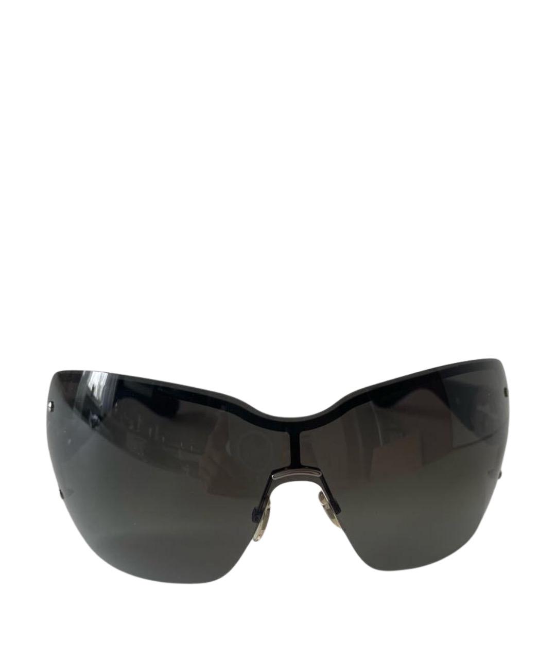 GUCCI Черные пластиковые солнцезащитные очки, фото 1