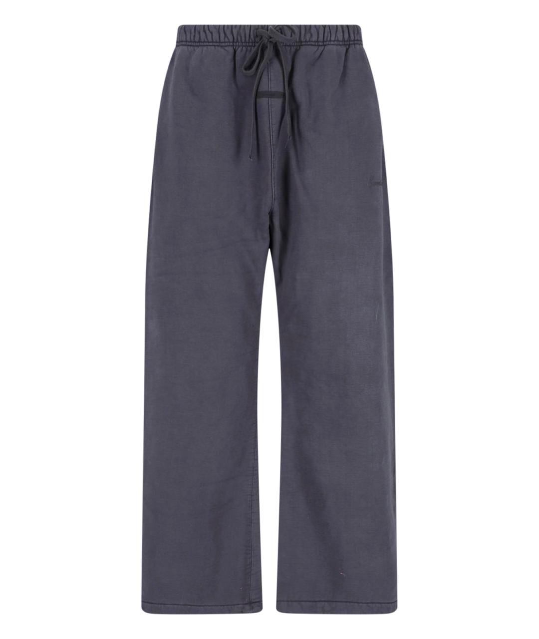 FEAR OF GOD ESSENTIALS Синие хлопковые повседневные брюки, фото 1