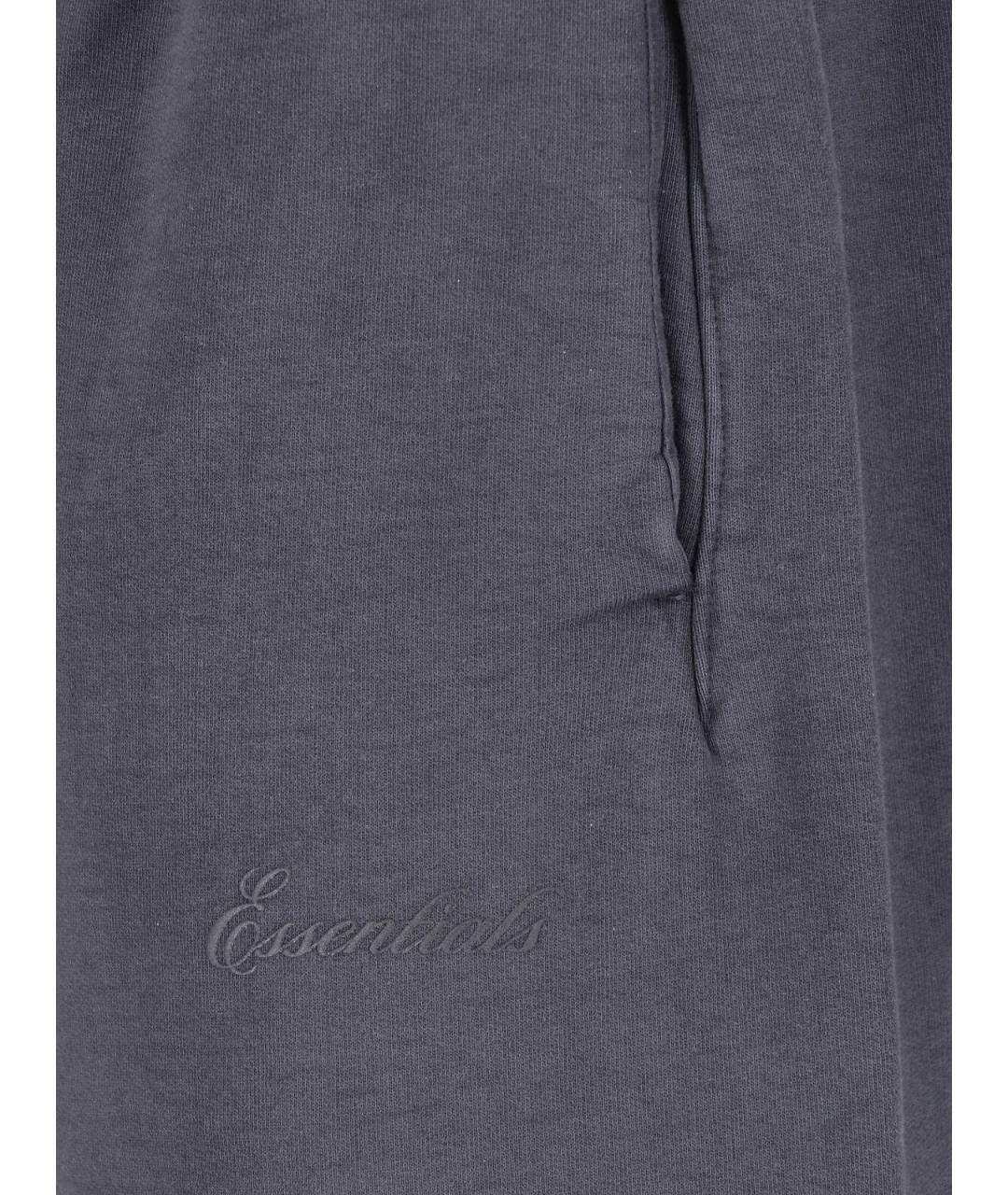 FEAR OF GOD ESSENTIALS Синие хлопковые повседневные брюки, фото 4