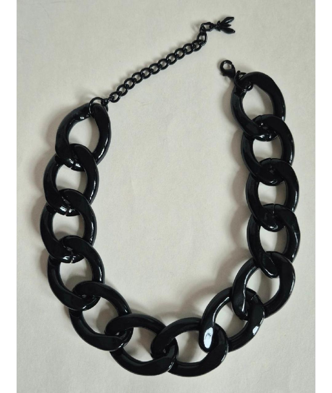 PATRIZIA PEPE Черное колье, фото 3