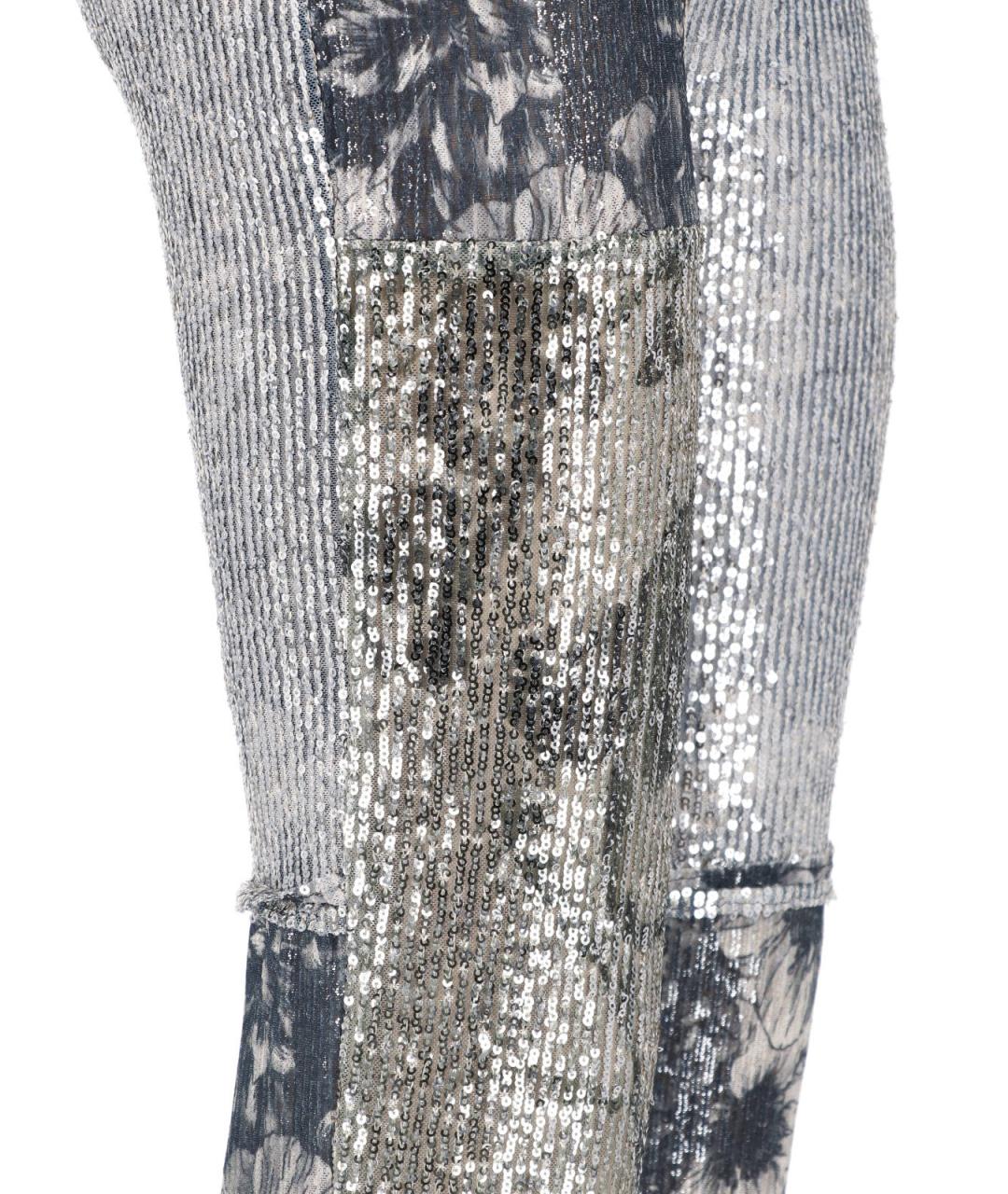 MAISON MARGIELA Мульти полиэстеровые брюки узкие, фото 4