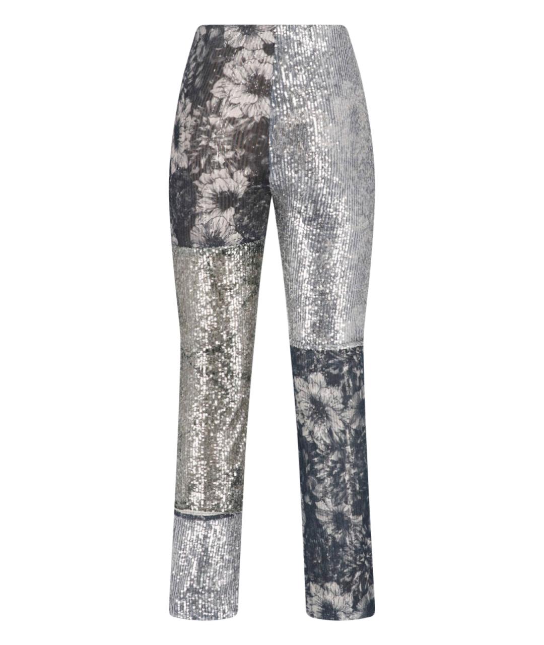 MAISON MARGIELA Мульти полиэстеровые брюки узкие, фото 2