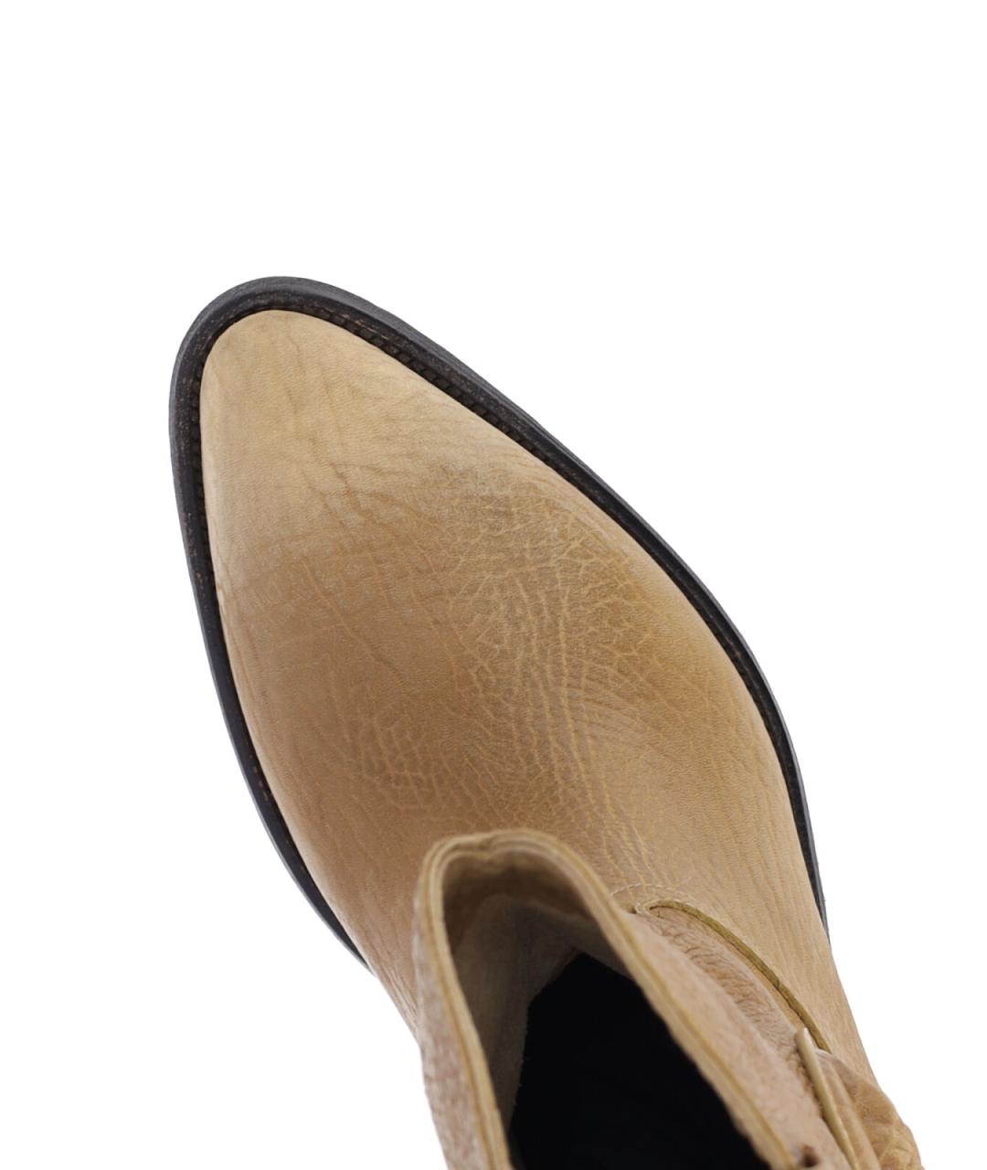 VERSACE Коричневые кожаные сапоги, фото 5