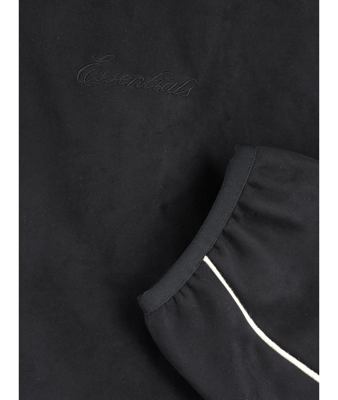 FEAR OF GOD ESSENTIALS Черная полиэстеровая куртка, фото 3