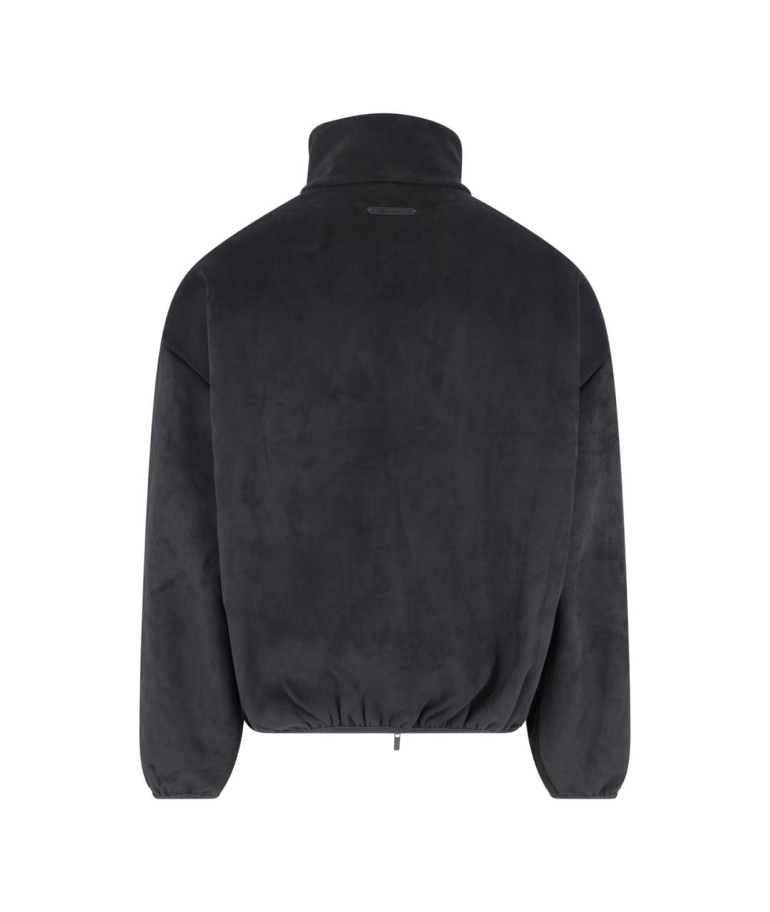 FEAR OF GOD ESSENTIALS Черная полиэстеровая куртка, фото 2
