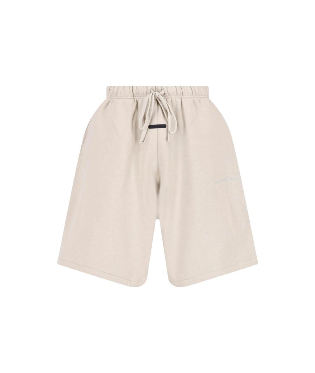FEAR OF GOD ESSENTIALS Бежевые хлопковые шорты, фото 1