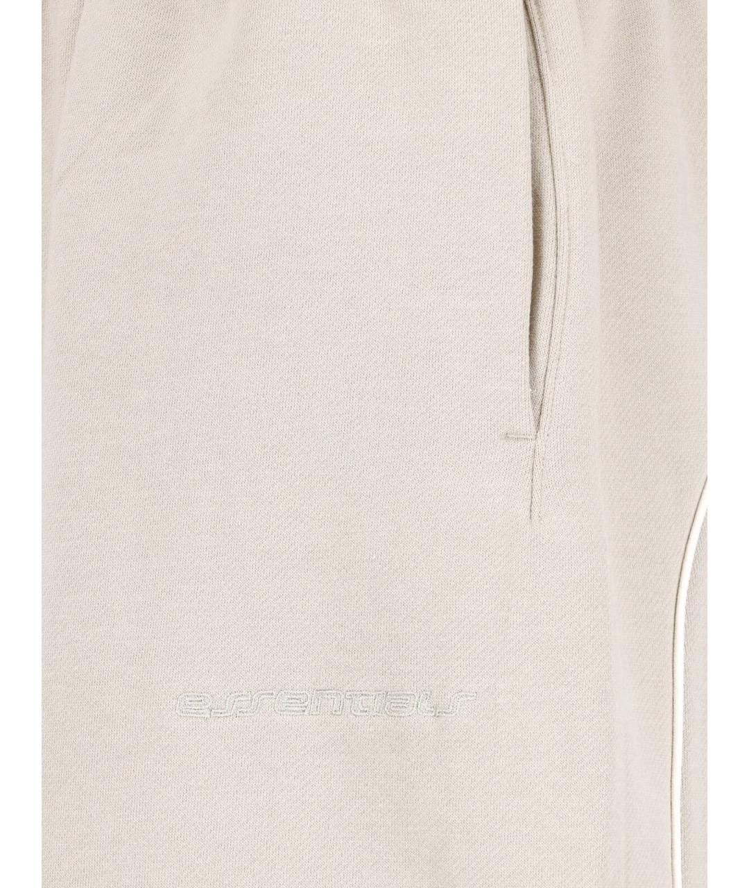 FEAR OF GOD ESSENTIALS Бежевые хлопковые шорты, фото 5