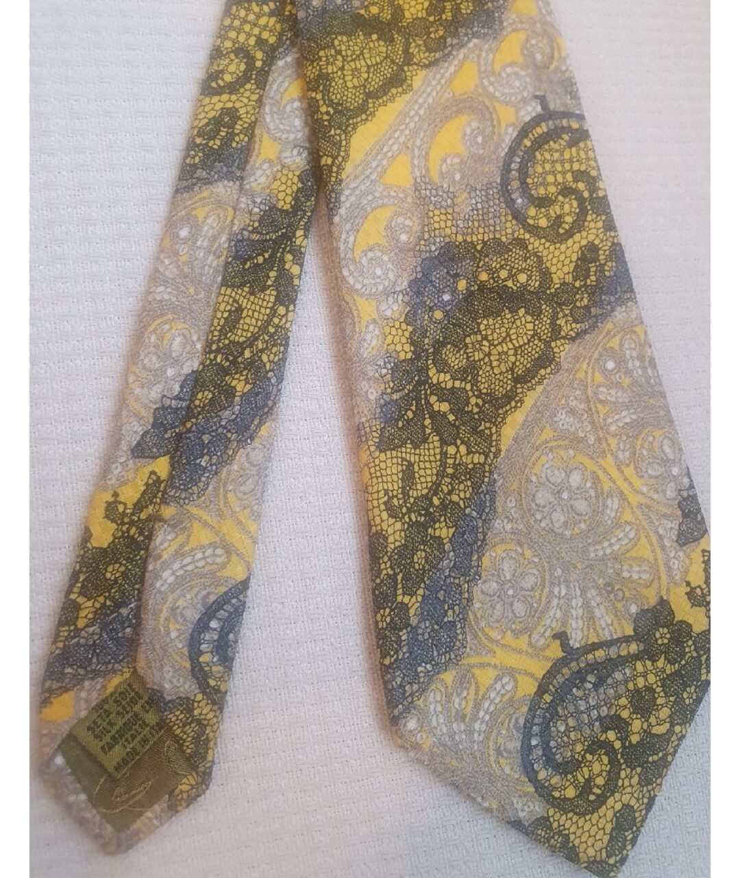 CHRISTIAN LACROIX Мульти шелковый галстук, фото 2