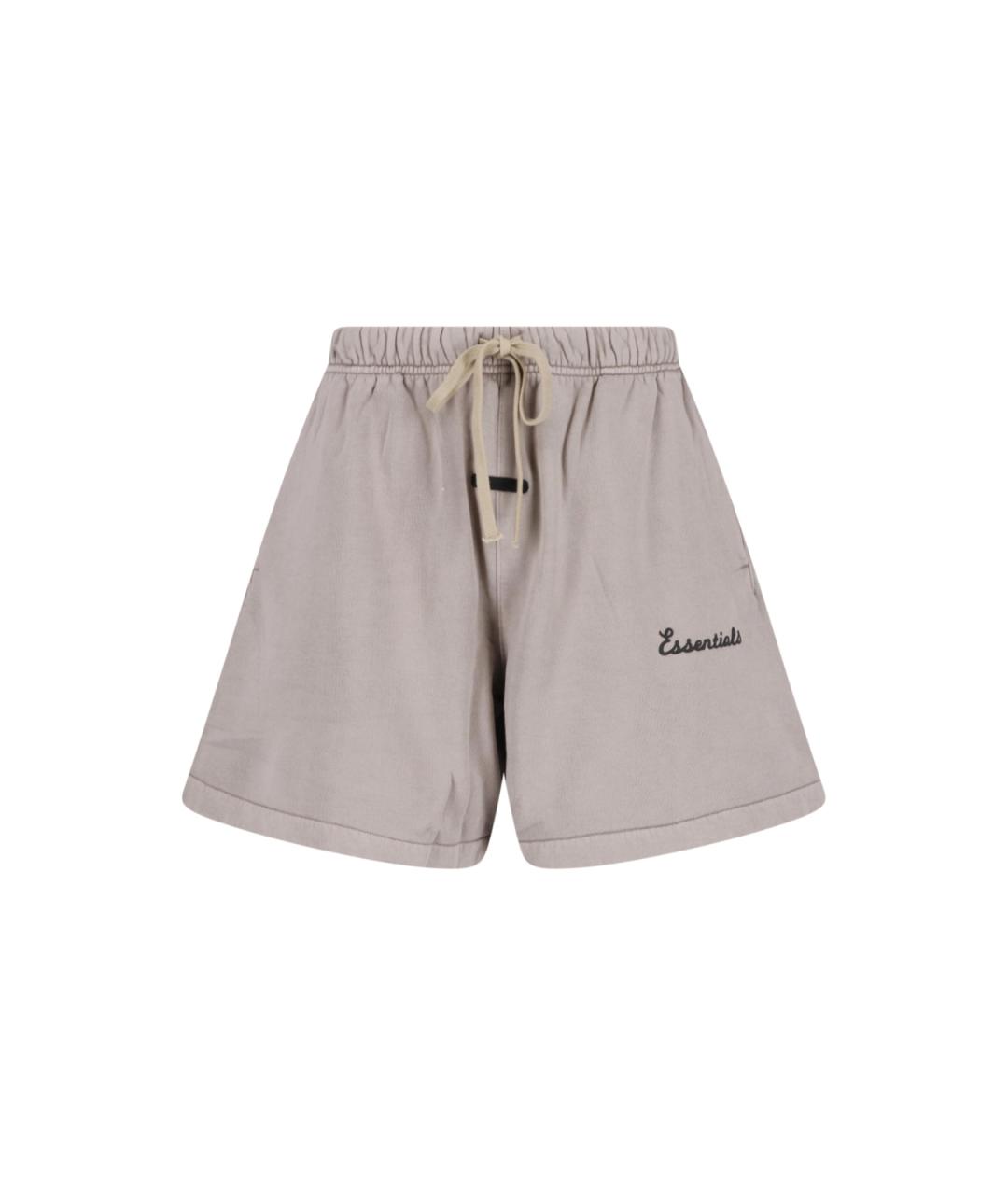 FEAR OF GOD ESSENTIALS Серые хлопковые шорты, фото 1