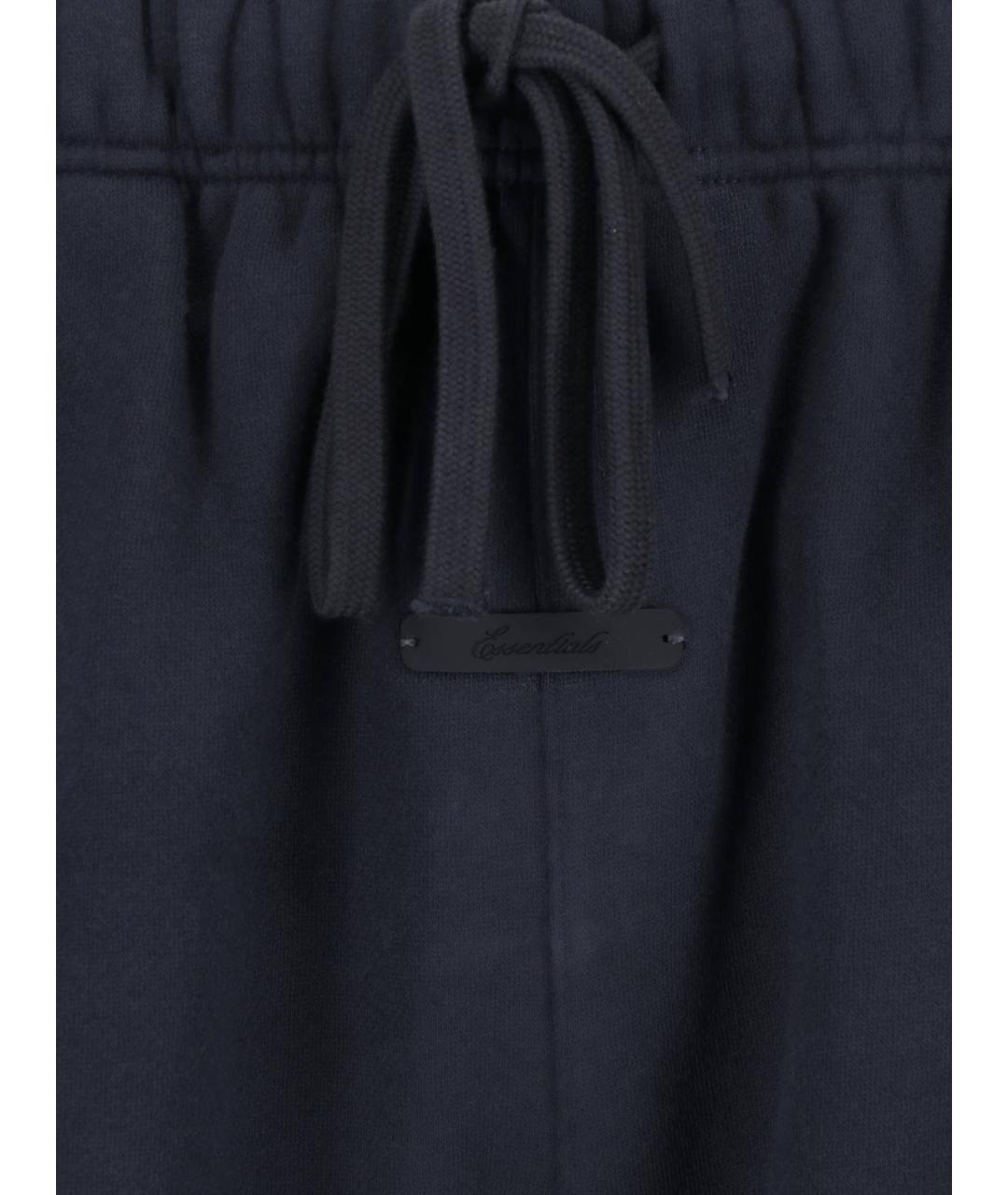 FEAR OF GOD ESSENTIALS Черные хлопковые шорты, фото 4