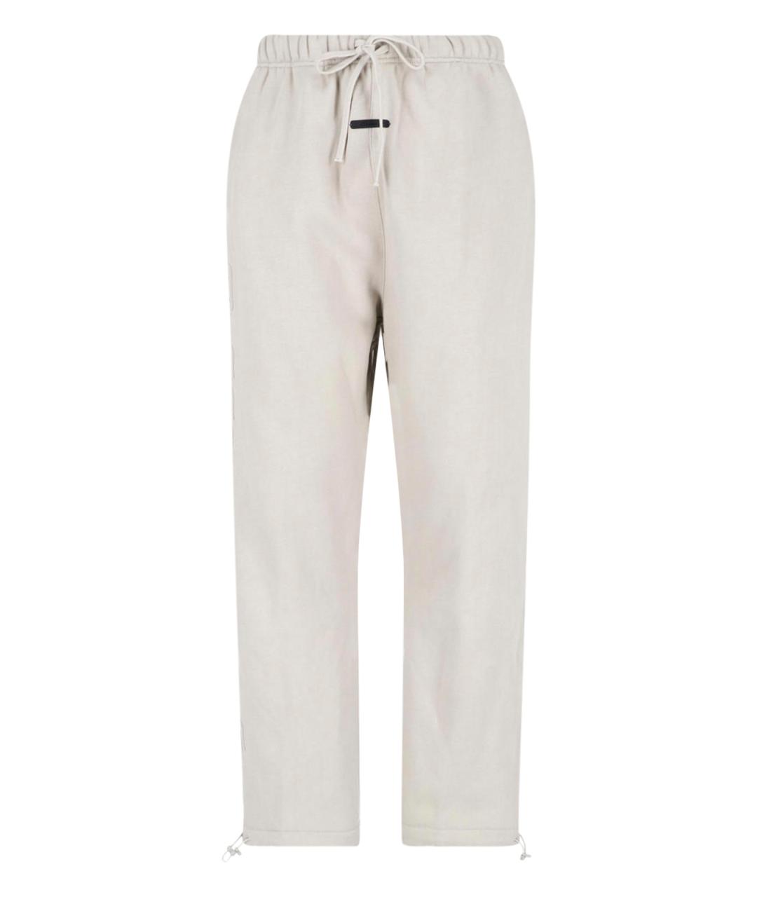 FEAR OF GOD ESSENTIALS Серые хлопковые повседневные брюки, фото 1