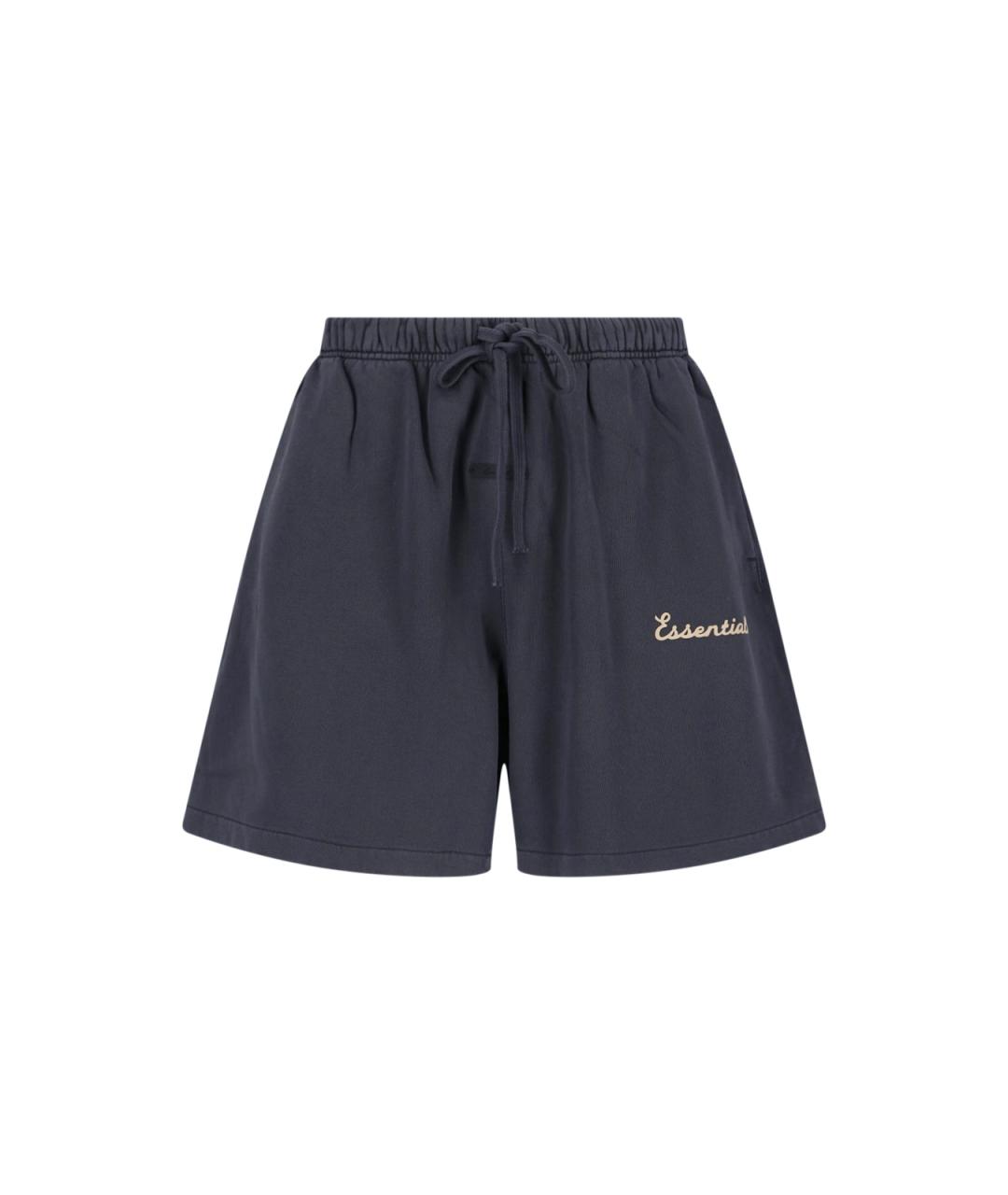 FEAR OF GOD ESSENTIALS Синие хлопковые шорты, фото 1
