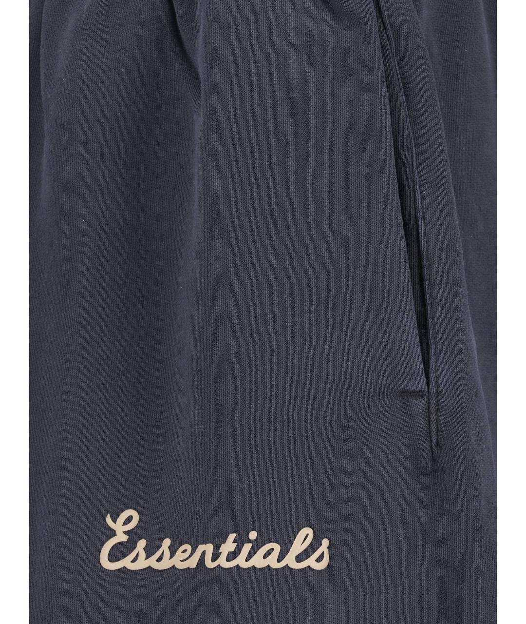FEAR OF GOD ESSENTIALS Синие хлопковые шорты, фото 5