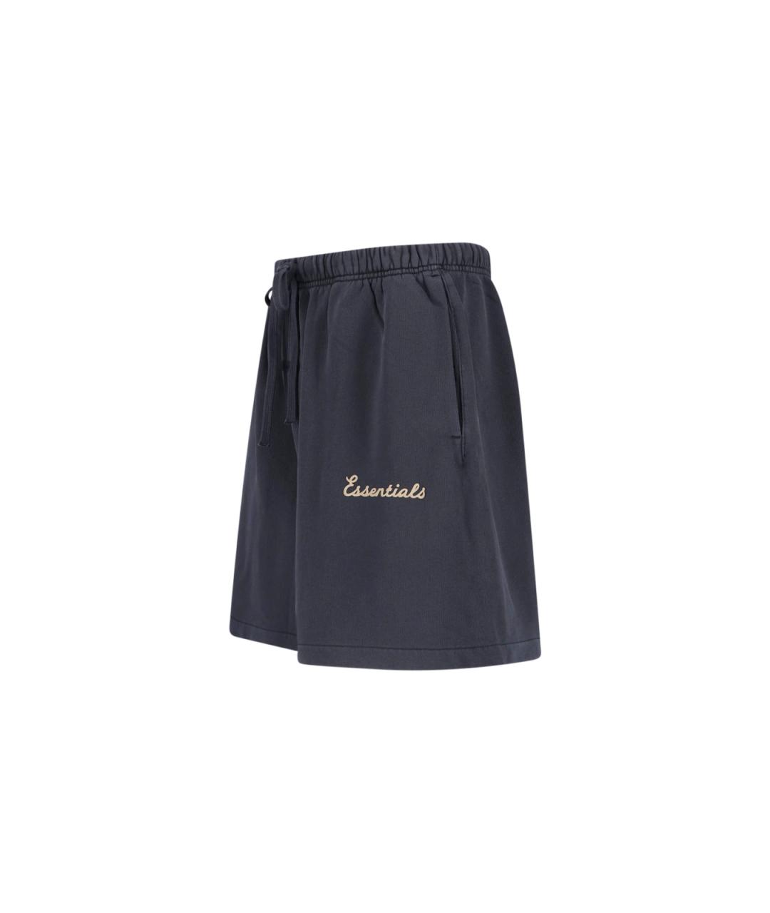 FEAR OF GOD ESSENTIALS Синие хлопковые шорты, фото 3