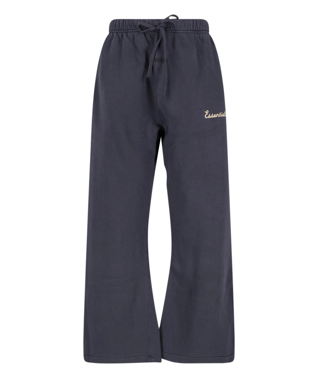 FEAR OF GOD ESSENTIALS Синие хлопковые повседневные брюки, фото 1