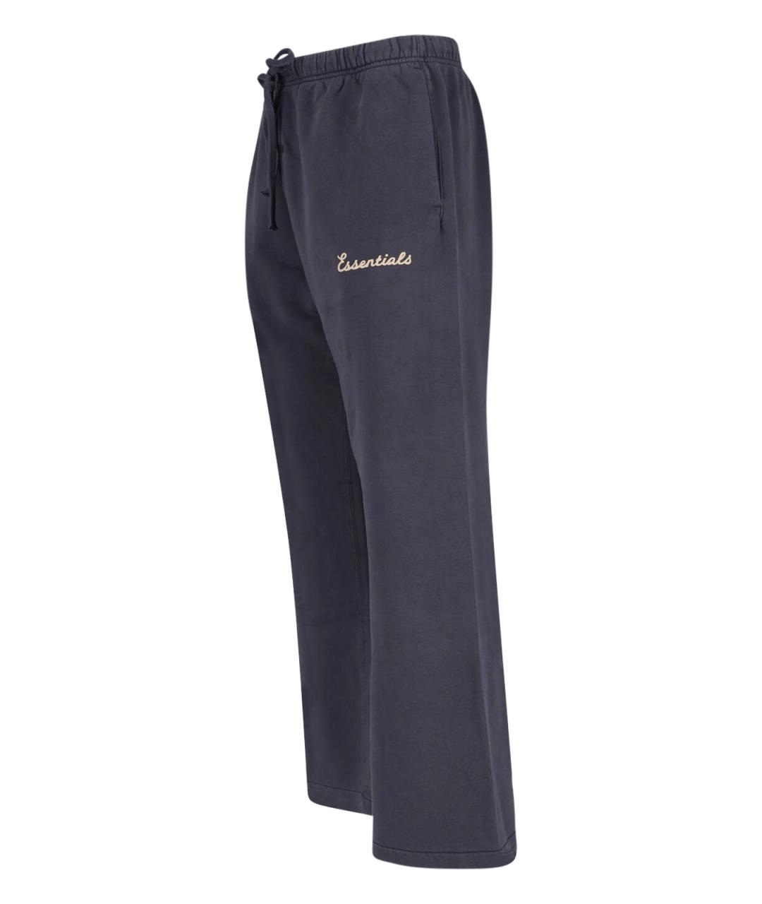 FEAR OF GOD ESSENTIALS Синие хлопковые повседневные брюки, фото 3
