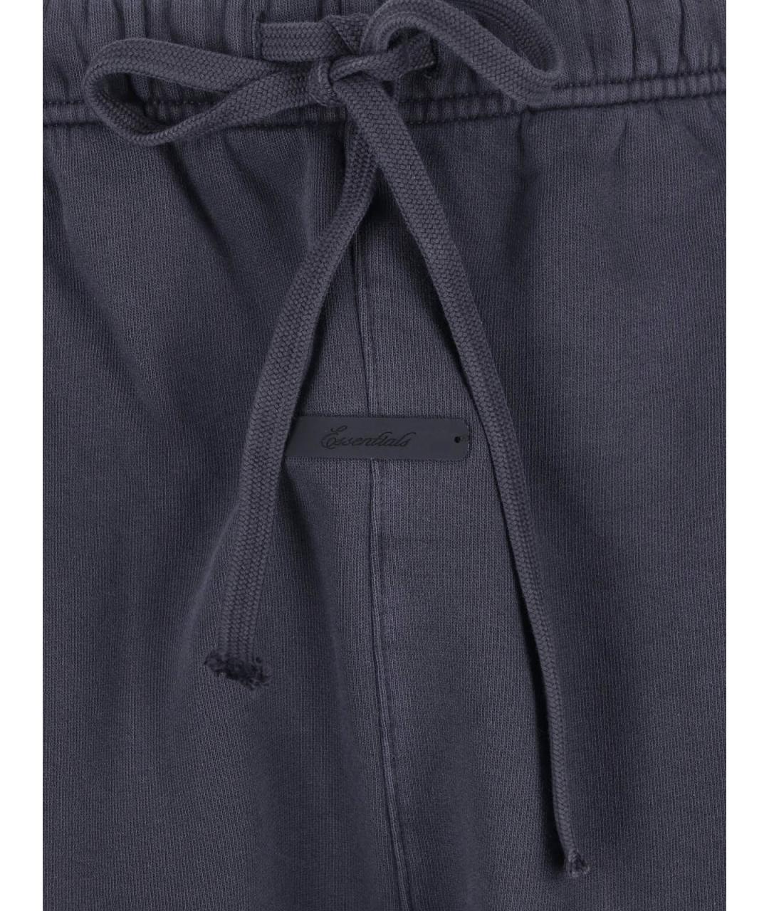 FEAR OF GOD ESSENTIALS Синие хлопковые повседневные брюки, фото 5